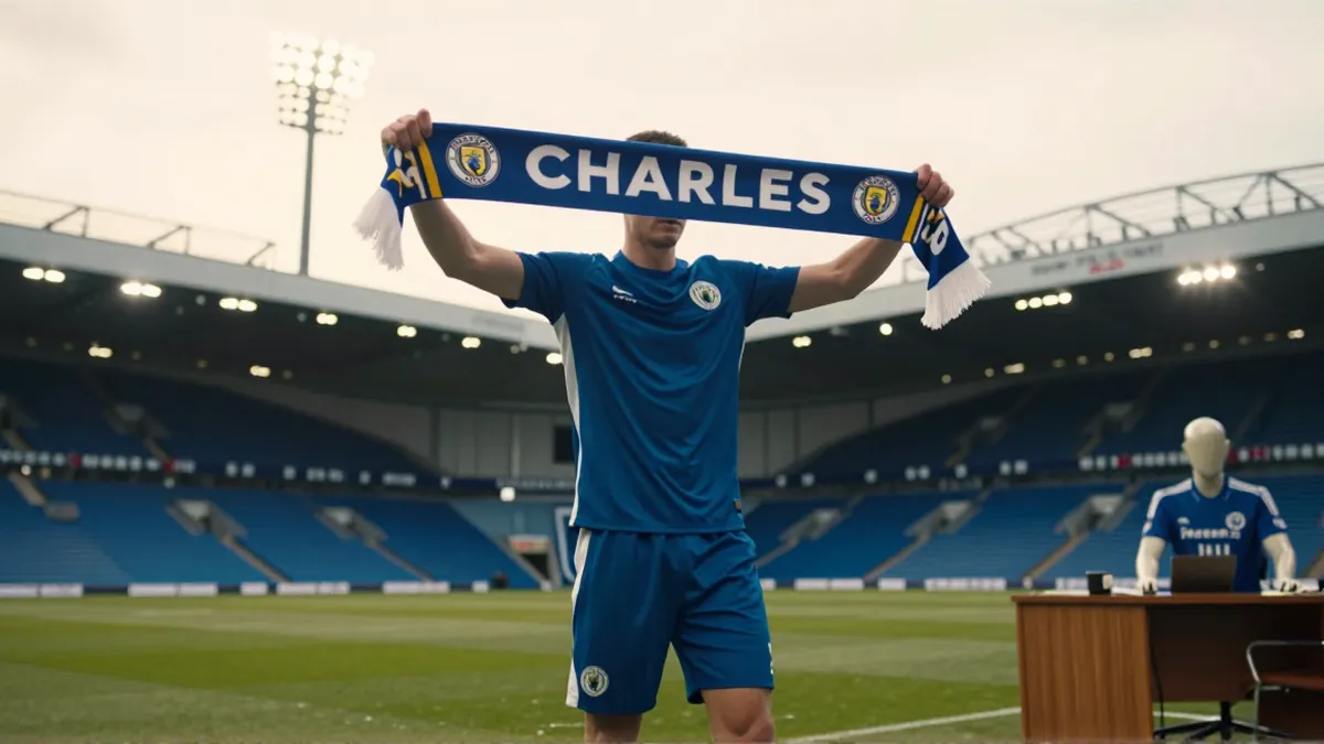 Manchester City sign goalkeeper Charles from Sheffield Wednesday