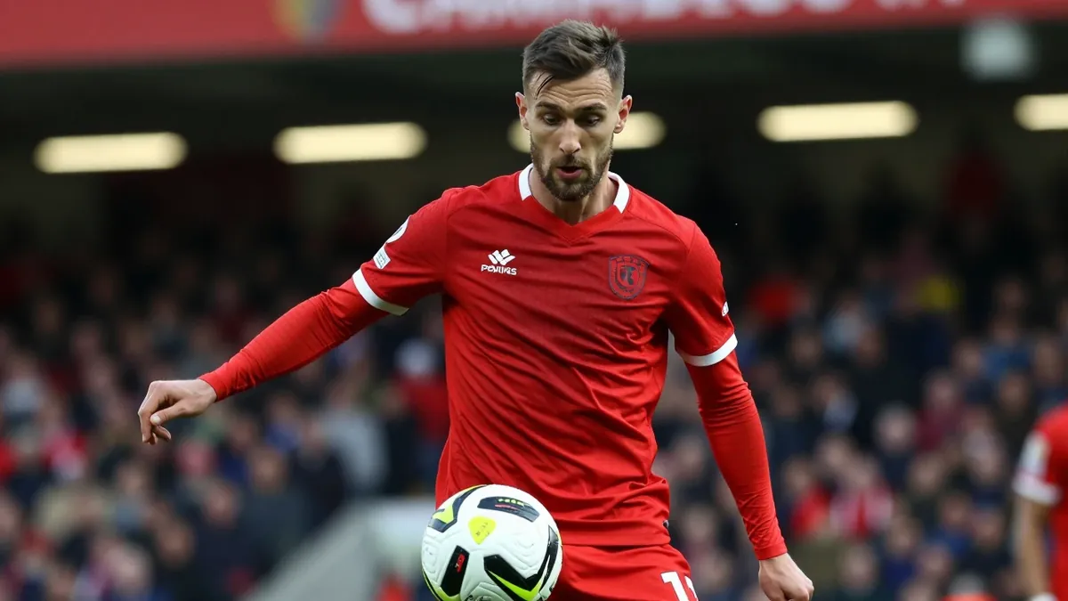 A Reuters Connect image shows Jeremy Sarmiento controlling the ball for Middlesbrough against Sheffield Wednesday in a...